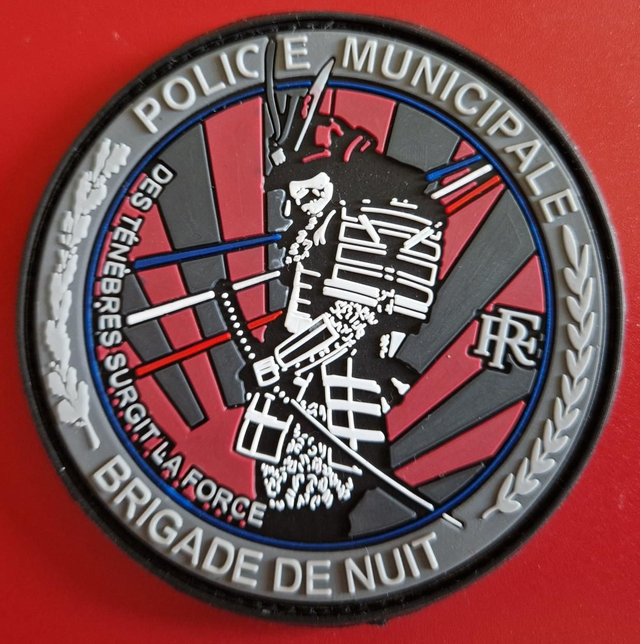 Patch pvc Brigade de Nuit Samouraï 