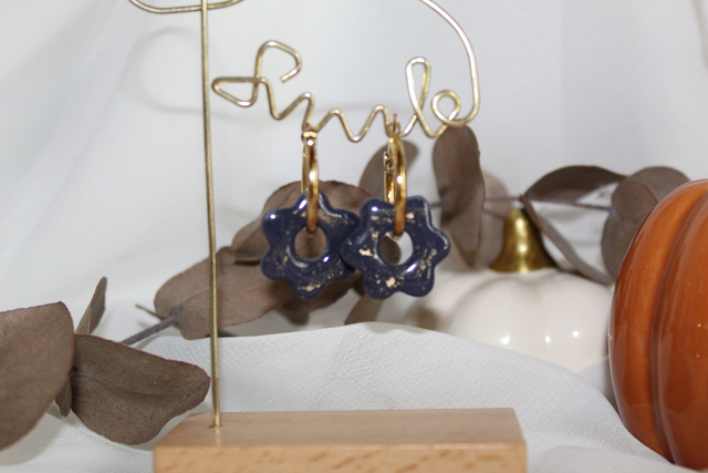 Les interchangeables Duo Créoles+Fleurs