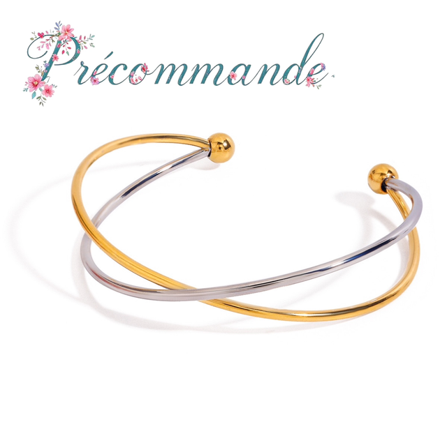 Bracelet GLOW joncs double | PRÉCOMMANDE 