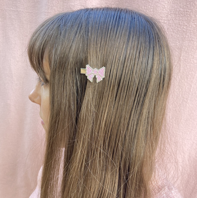 Barrette noeud 🎀