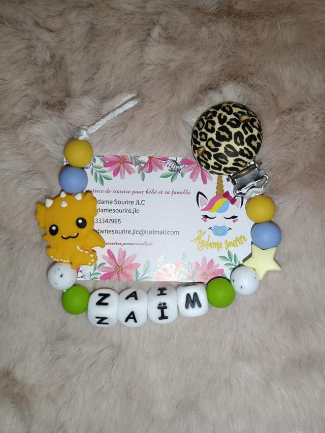 Attache tétine Dragon