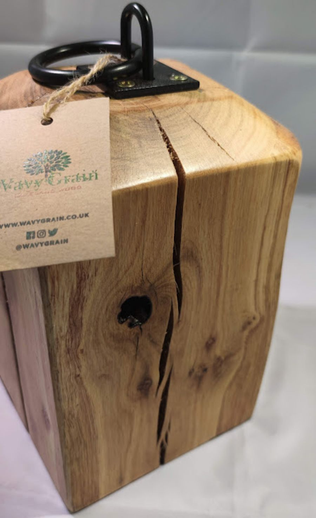 Solid Oak Door Stopper