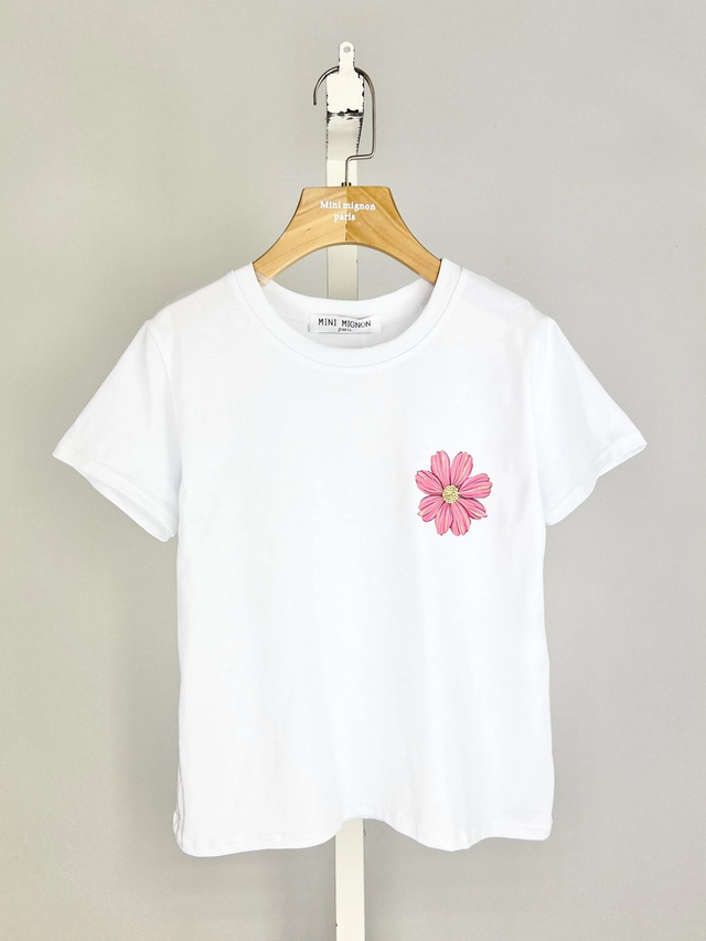 T-shirt fleur