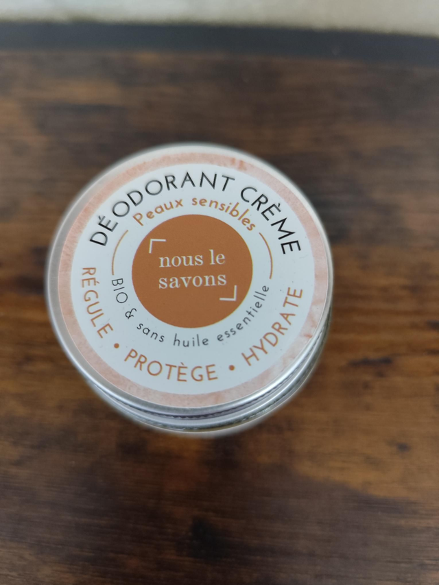 Déodorant Crème BIO Peaux Sensibles 