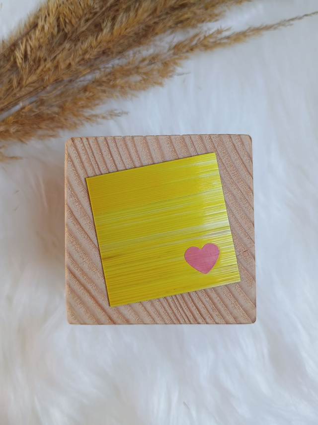 Magnet Carré bicolore