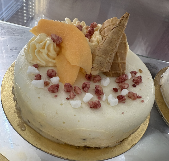 Gâteau melon -fior di latte