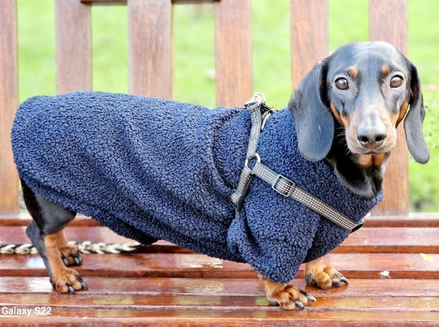 Handmade boucle jumper