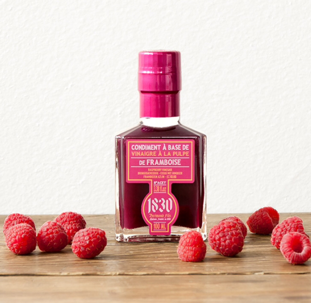 Vinaigre à la pulpe de framboise