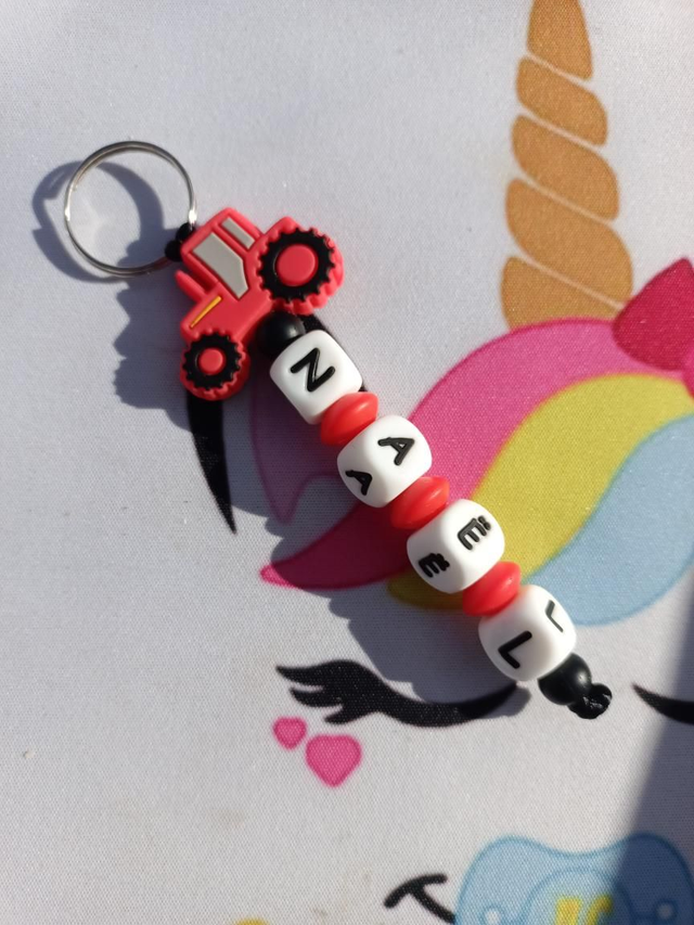 Porte clés 1 branche Tracteur