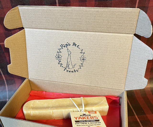 Yakers 100% Natural, long lasting dog chew Original-Extra Large size