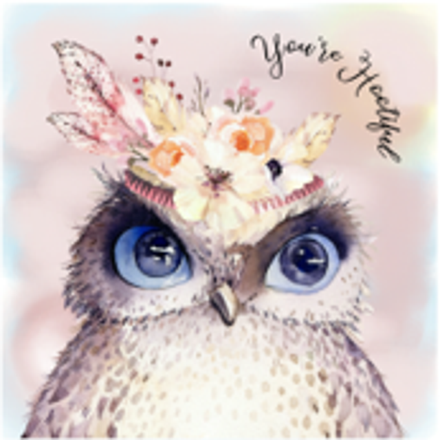 Hand made Cards - Life's a hoot