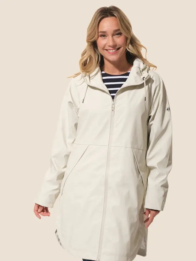 Hublot Fleece Lined Raincoat - ECRU 