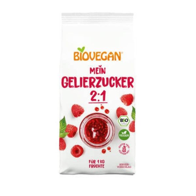 Biovegan Gelierzucker 2:1, 500g Packung