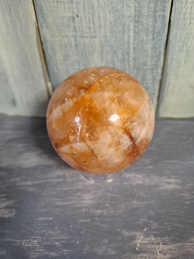 Fire Quartz Sphere 