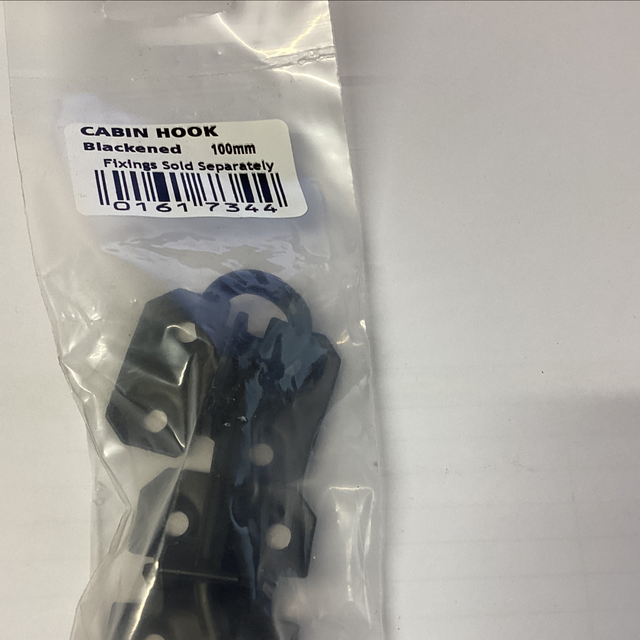 Cabin hook blk100mm 0161734