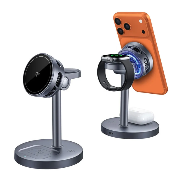 Support de charge Magsafe 3en1 avec ventilation Smartphone