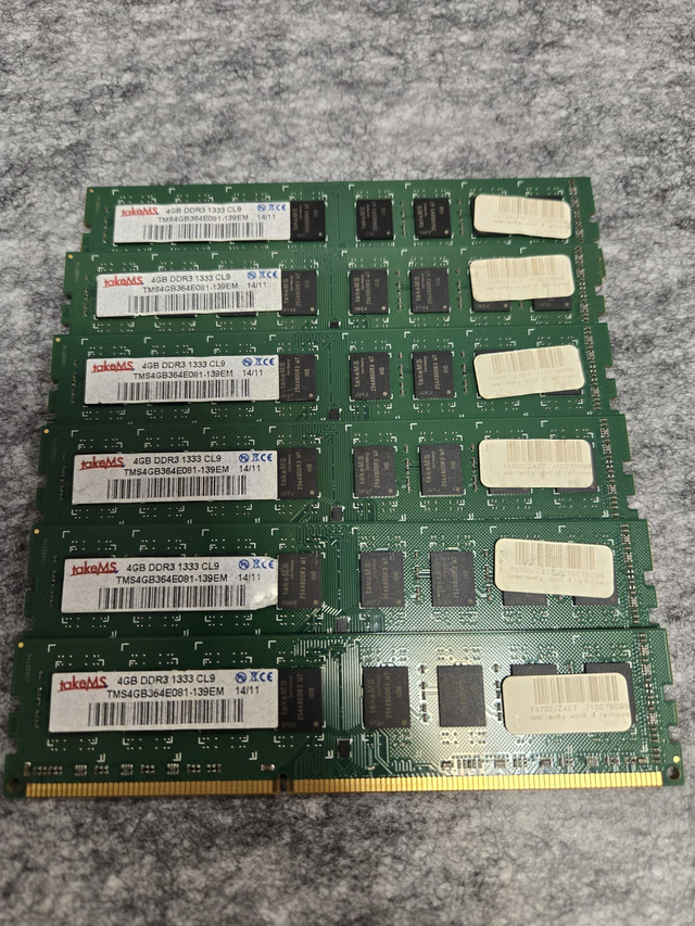 takeMS 4GB DDR3 1333 CL9 Arbeitsspeicher