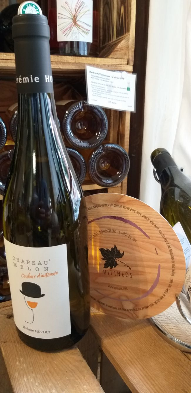 Chapeau Melon - Couleur d''Automne 2022 - Blanc Moelleux Tranquille - Vignobles Jérémie Huchet (Jérémie Huchet)