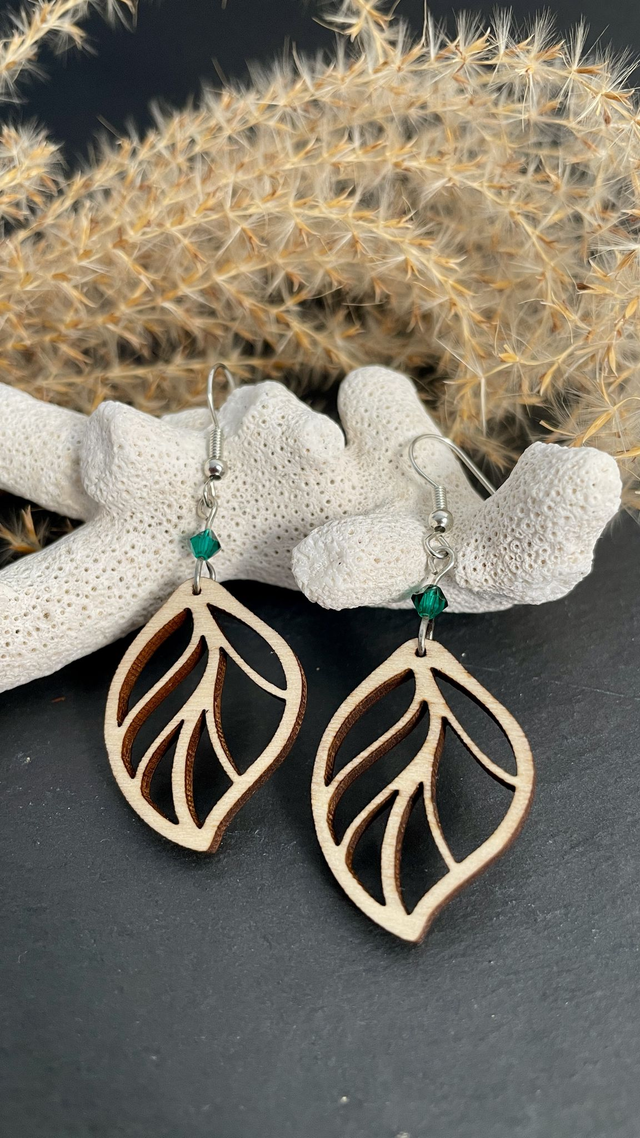 Canopée - Boucle d'oreille pendante