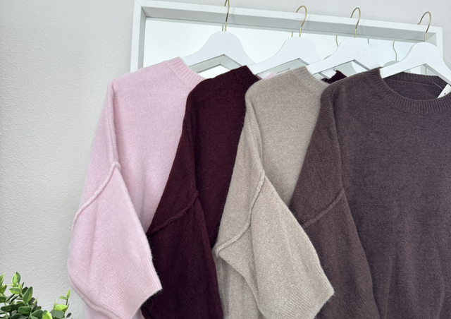 Alpaka Pulli - Ivy (3/4 Arm)