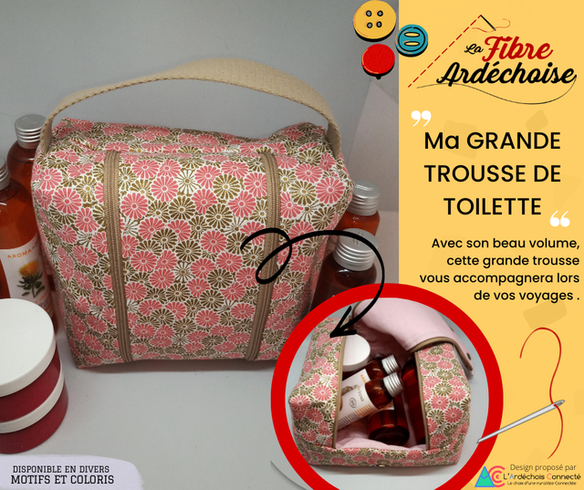 Ma GRANDE TROUSSE DE TOILETTE