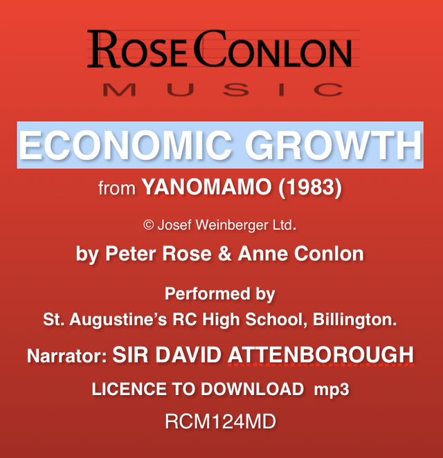 ECONOMIC GROWTH  RCM124MD (mp3) from Yanomamo 1983  by Peter Rose &amp; Anne Conlon