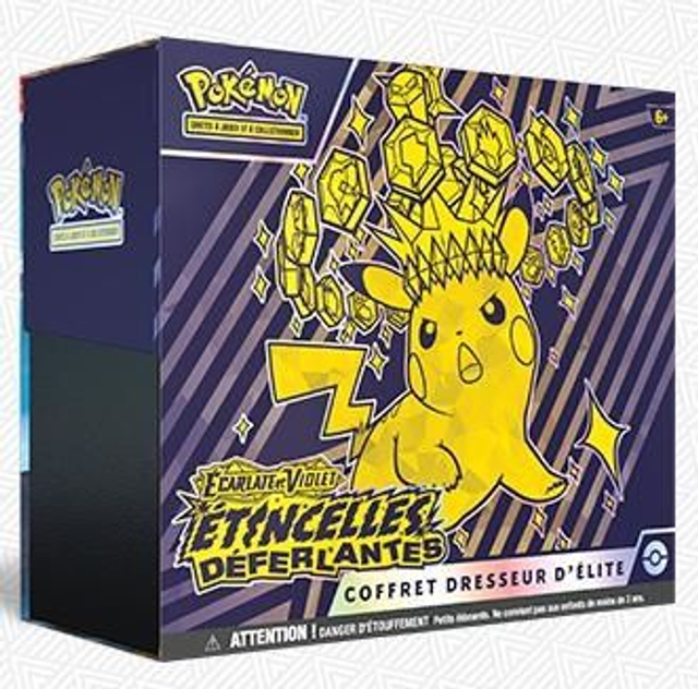 ETB EV08 Etincelles Deferlantes Coffret Dresseur Elite FR