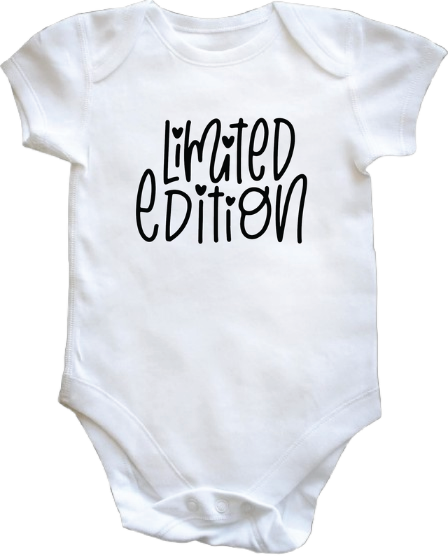 LIMITED EDITION - VEST 0–3 Month Baby Vest – White | Adroit Baby