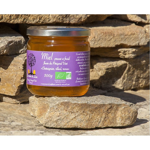 Miel Bio Fleurs du Périgord Vert 250 ou 500g | Les Ruches de Liza