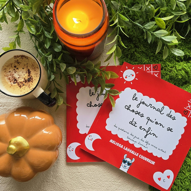 Le journal des choses qu'on se dit enfin: Des questions, des jeux, des défis et beaucoup d'amour