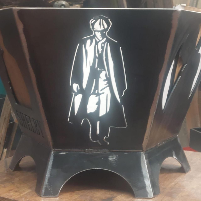 Peaky Blinders Hexagonal Firepit 