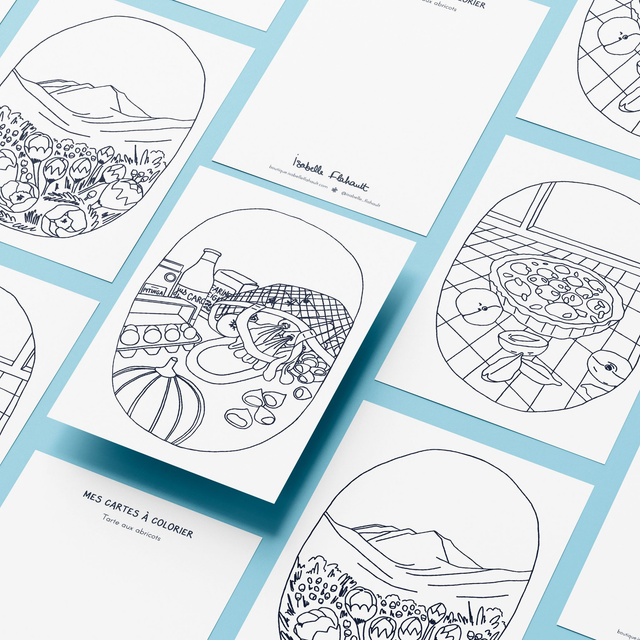 🖍️ Kit de cartes à colorier