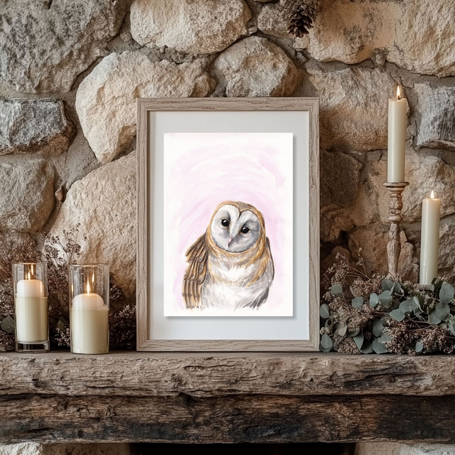 "Curieuse" - tirage d'art