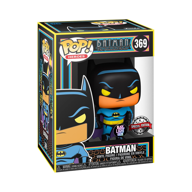 DC: Batman (Black Light) Pop! #369