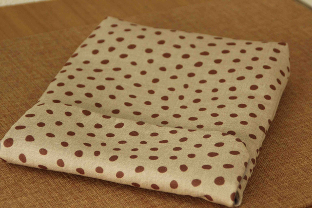 Pad/tablet case mit Brown dots - 20cmx27cm