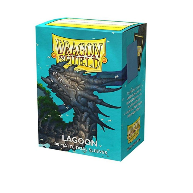 Dragon Shield 100 Dual Card Sleeves Matte Lagoon