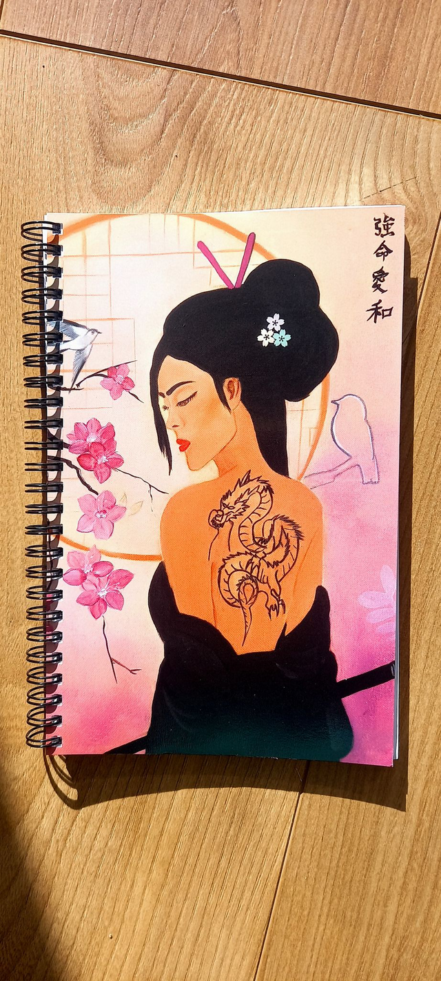 Carnet de notes "MA BELLE SAMOURAI "