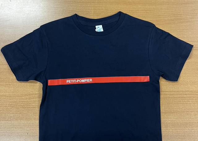 Tee Shirt Pompier Enfant