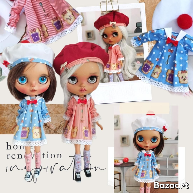 Frutoso for Breakfast Sailor outfit for Blythe 