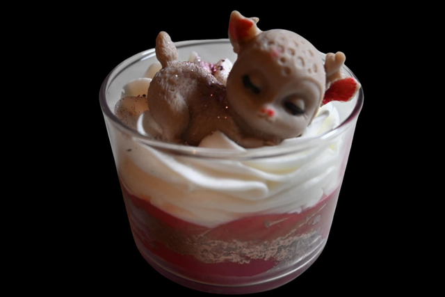 🕯️ Bougie « Petit Renne des Neiges »