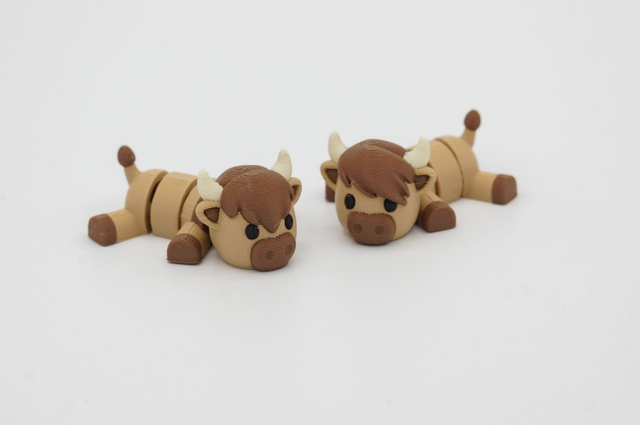 Vache highland flexible miniature