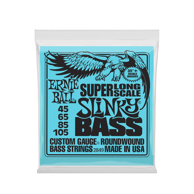 Ernie Ball Hybrid Slinky Bass Strings Super Long Scale -454