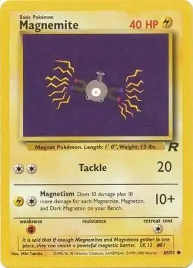 Magnemite - 60/82 (Team Rocket Unlimited)
