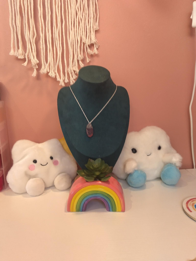 Handmade Galaxy Swirl Pendant Necklace