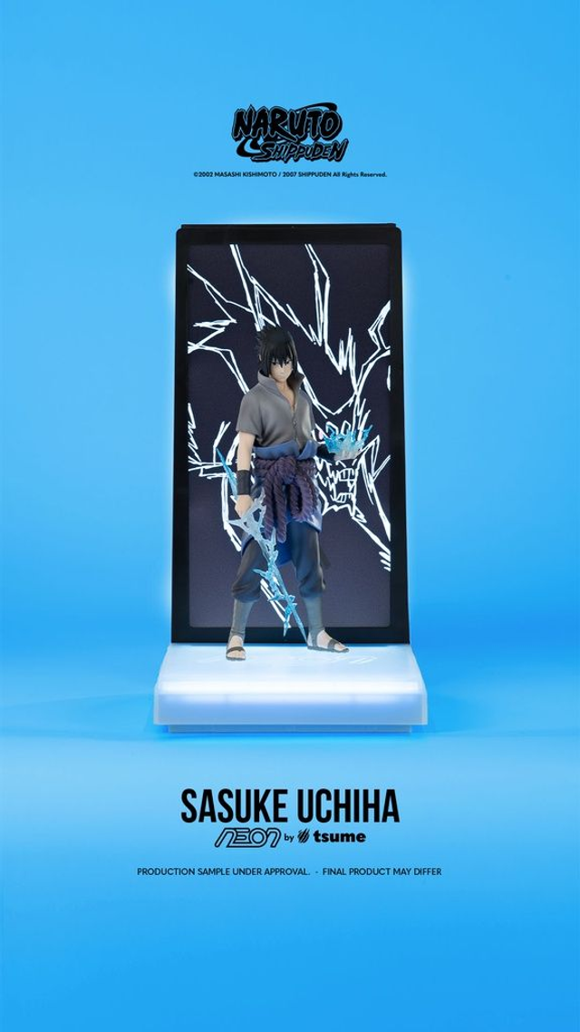 (Preordine) Sasuke Uchiha - NARUTO SHIPPUDEN - Statua Neon 1/6 - Tsume Art