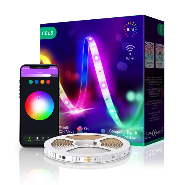 Smart 10m RGB WIFI LED Strip F2