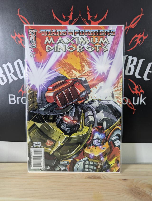 Transformers Maximum Dinobots #4 2021 Cover B