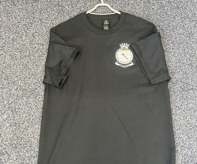 845 Small Black T-Shirt