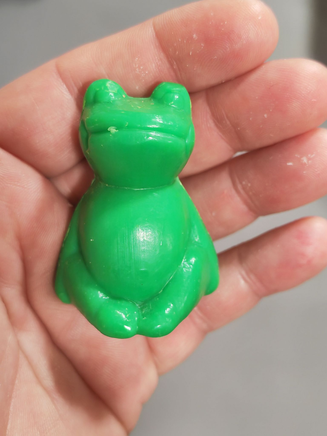 Savon "grenouille" parfum thé vert