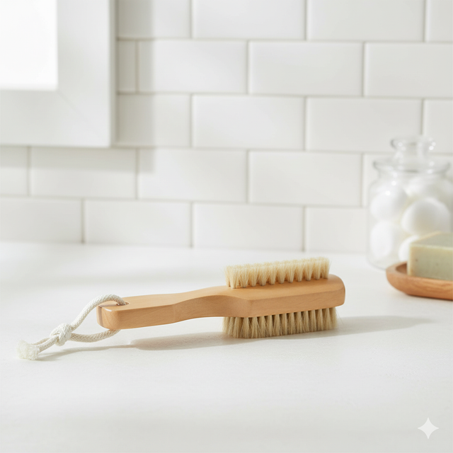 Brosse à ongles double côté 